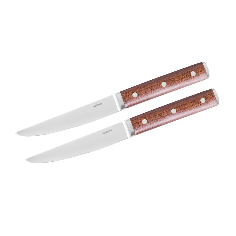 SAMBONET Sirloin Set of 2 Steak Knife Maplewood Exclusivit s