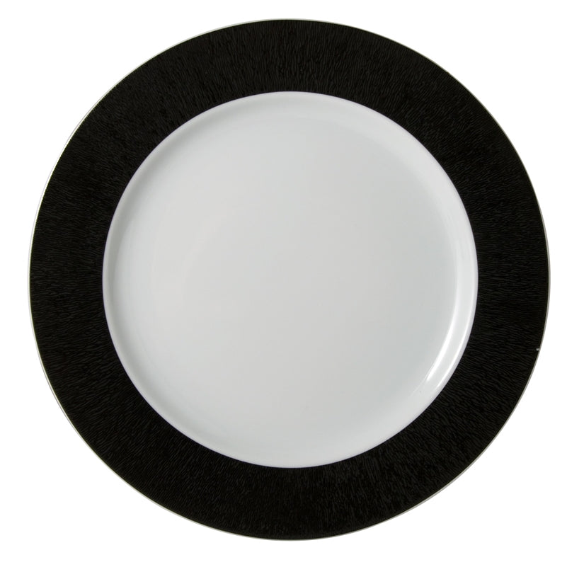 BERNARDAUD Dune Black Service Plate 29.5cm Exclusivit s