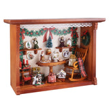 REUTTER MINIATUREN | Christmas Room 瓷器微縮模型  26.5x10x19cm