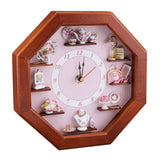 REUTTER MINIATUREN | Roses Clock 22x22x6cm