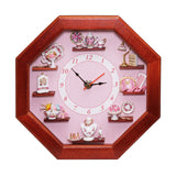 REUTTER MINIATUREN | Roses Clock 22x22x6cm