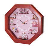 REUTTER MINIATUREN | Roses Clock 22x22x6cm