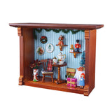 REUTTER MINIATUREN | Christmas Room 瓷器微縮模型 20x17x15cm