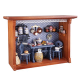 REUTTER MINIATUREN | Bavarian Kitchen 瓷器微縮模型 26.5x10x19cm