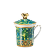 VERSACE | 30 Years Anniversary Mug with Lid - VERSACE JUNGLE