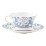 NARUMI | Milano Bianca Couple Tea Cup & Saucer (Blue)