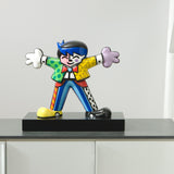 GOEBEL | Hug Boy - Figurine Pop Art Romero Britto