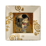 GOEBEL | This Kiss - 碟子 12x12cm Artis Orbis Gustav Klimt