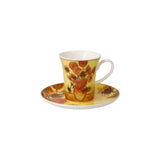 GOEBEL | Sunflowers - Demitasse with Saucer Artis Orbis Vincent Van Gogh