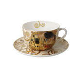 GOEBEL | The Kiss - Coffee Cup with Saucer Artis Orbis Gustav Klimt