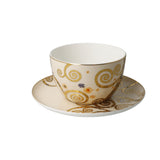 GOEBEL | The Kiss - Coffee Cup with Saucer Artis Orbis Gustav Klimt