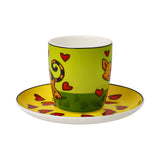 GOEBEL | Love Cat - Espresso Cup with Saucer 7.5cm Pop Art Ed Heck