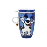 GOEBEL | Rock On - Teacup with Lid and Strainer 14cm Pop Art Ed Heck