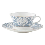 NARUMI | Milano Bianca Couple Tea Cup & Saucer (Blue)