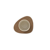 LIND DNA | Curve Nupo Brown Glass Coaster