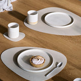 LIND DNA | Curve L Nupo Oyster White Placemat