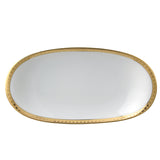 BERNARDAUD | Athena Gold Relish Dish 23x12cm