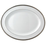 BERNARDAUD | Athena Platine Oval Platter 33