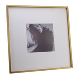 ADDISON ROSS | Single Aperture Brushed Gold Wall Hanging Frame