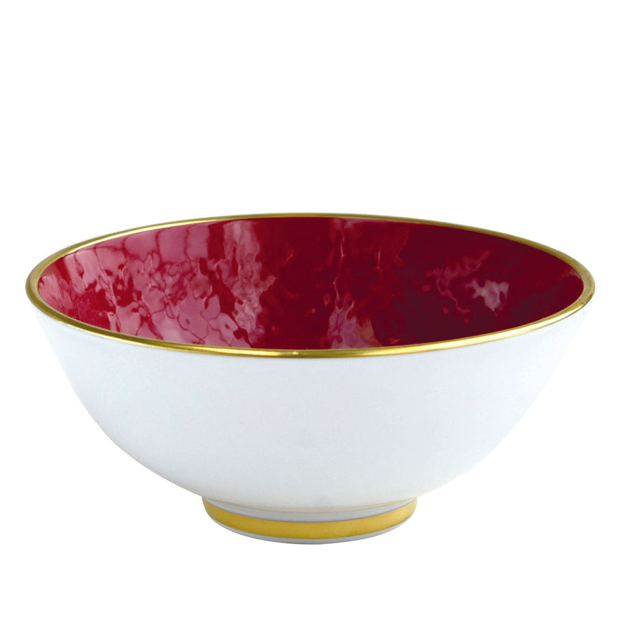 BERNARDAUD Rouge Empereur Rice Bowl 12cm Exclusivit s