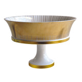 BERNARDAUD | Sol Gold Footed Cake Plate