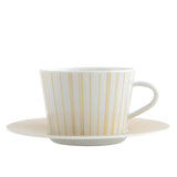 BERNARDAUD | Sol Gold Tea Cup & Saucer