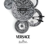 VERSACE | Barocco Haze 瓷器方形小碟 12cm 霧色