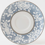 NARUMI | Milano Bianca Couple Tea Cup & Saucer (Blue)