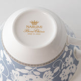 NARUMI | Milano Bianca Couple Tea Cup & Saucer (Blue)