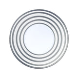 J.L COQUET | Hemisphere Platinum Stripes Plate 29.5cm