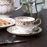 NARUMI | Primadonna 4 Persons Bone China Coffee / Tea Set (9pcs)