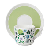 NARUMI | Anna Emilia "Clover Garden" Tea Cup and Saucer