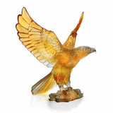 DAUM | Amber Grey Eagle H 24 cm - Limited Edition