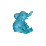 DAUM | Blue Mini Elephant H 7cm