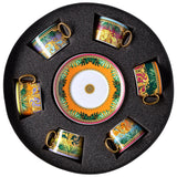 VERSACE | Jungle Anmalier Set of 6 Tea Cup & Saucer