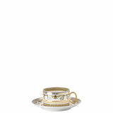 VERSACE | Virtus Gala White Tea Cup & Saucer