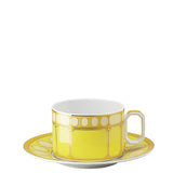 SWAROVSKI | Signum Yellow Tea Cup & Saucer