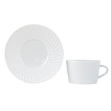 BERNARDAUD | Twist White 茶杯連底碟