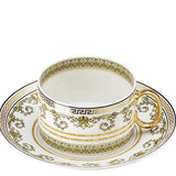 VERSACE | Virtus Gala White Tea Cup & Saucer