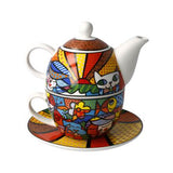 GOEBEL | Britto Garden - 茶壺茶杯套裝 Pop Art Romero Britto