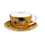 GOEBEL | The Kiss - Tea or Cappuccino Cup with Saucer Artis Orbis Gustav Klimt