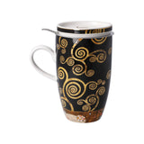 GOEBEL | Tree of Life - 茶杯連杯蓋及茶葉隔 14cm Artis Orbis Gustav Klimt