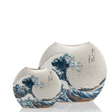 GOEBEL | The Great Wave - 花瓶 20cm Artis Orbis Katsushika Hokusai