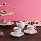 NARUMI | Aurora Couple Coffee Cup & Saucer (Pink & Blue)