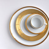 BERNARDAUD | Athena Gold Accent Bread and Butter Plate 16cm