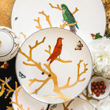 BERNARDAUD | Aux Oiseaux Set of 2 Tea Cup and Saucer