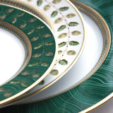 BERNARDAUD | Constance Malachite Service Plate 29.5cm