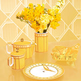 SWAROVSKI | Signum Yellow Mug with Lid