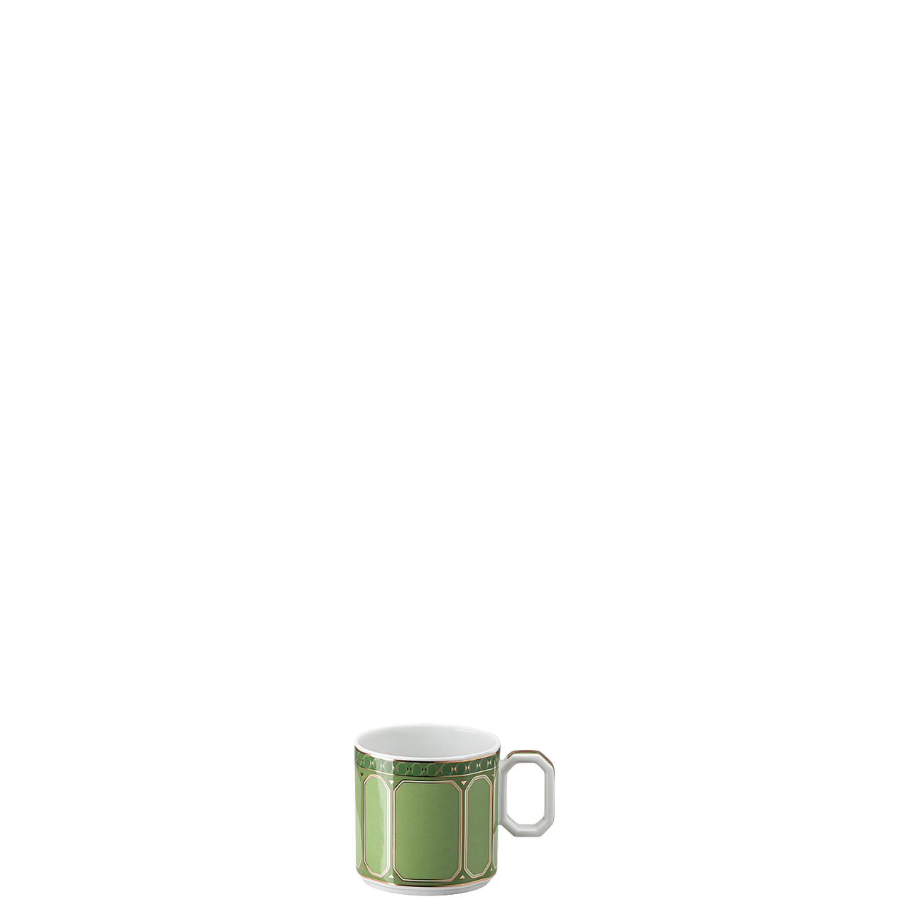 Swarovski | Signum Green Espresso Cup & Saucer