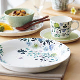 NARUMI | Anna Emilia "Clover Garden" Tea Cup and Saucer